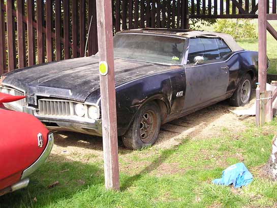 Olds 442 Restoration-1