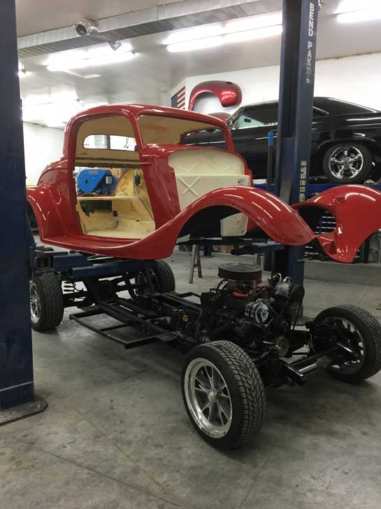 1934 Ford Coupe Assembly 1