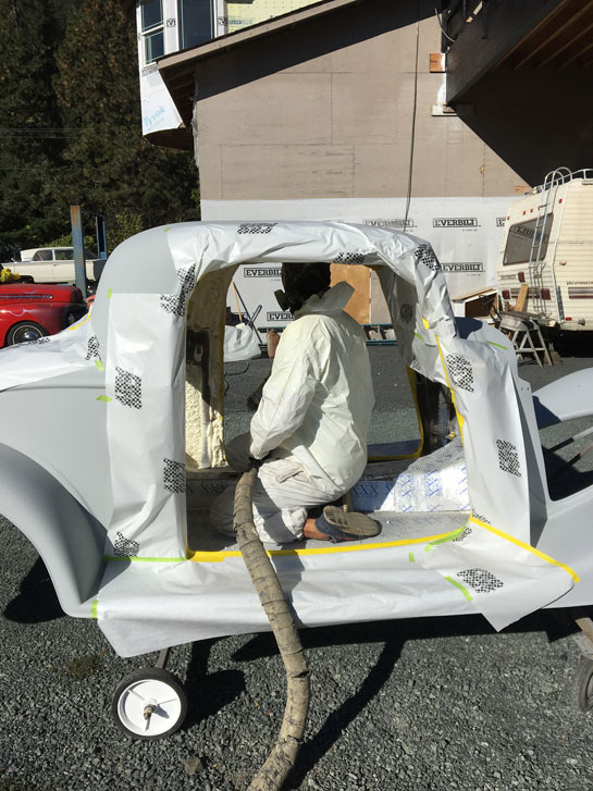 1934 Ford Coupe Closed Cell Foam
