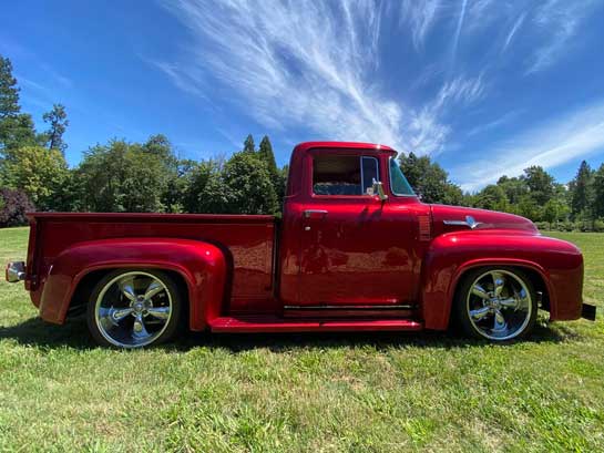 1956 Ford Pickup Side View