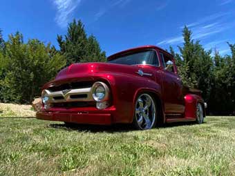1956 Ford Pickup, full restoration