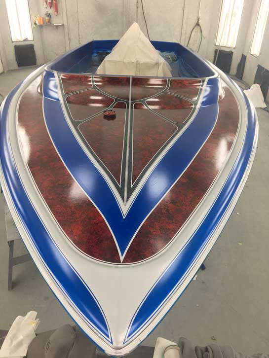 Custom Boat Paint 10
