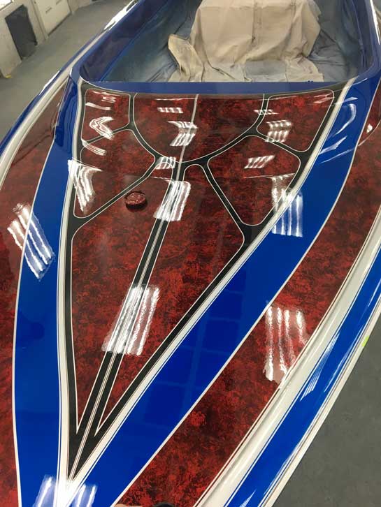 Custom Boat Paint 11