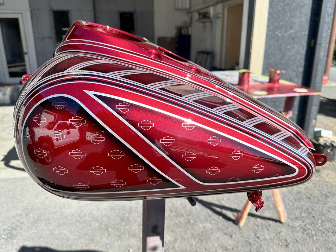 Custom Motorcycle Paint