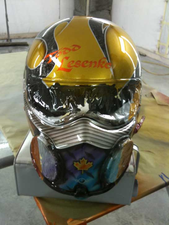 custom helmet paint -14